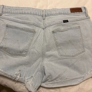 wrangler denim shorts